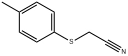 2-[(4-METHYLPHENYL)THIO]ACETONITRILE Struktur