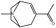 Ethanone, 1-(8-methyl-8-azabicyclo[3.2.1]oct-2-en-3-yl)- (9CI) Struktur