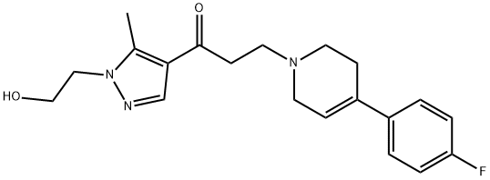 Flupranone Struktur