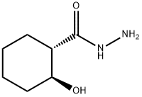 Cyclohexanecarboxylic acid, 2-hydroxy-, hydrazide, (1S,2S)- (9CI) Struktur