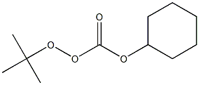 OO-tert-butyl O-cyclohexyl peroxycarbonate Struktur