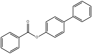 BENZOIC ACID 4-BIPHENYL ESTER Struktur