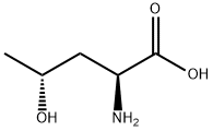 (2S,4R)-2-Amino-4-hydroxypentanoic acid Struktur