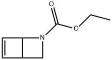 2-Azabicyclo[2.2.0]hex-5-ene-2-carboxylicacid,ethylester(9CI) Struktur