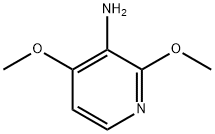 3-Pyridinamine,  2,4-dimethoxy- Struktur