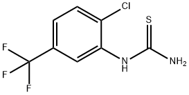 1-(2-氯-5-三氟甲苯基)-2-硫脲 結(jié)構(gòu)式