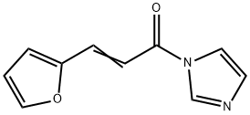 3-(2-furyl)acryloylimidazole Struktur