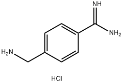 4-AMINOMETHYL BENZAMIDINE DIHYDROCHLORIDE Struktur