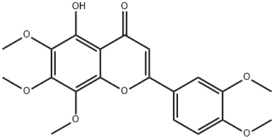 5-DEMETHYLNOBILETIN Struktur