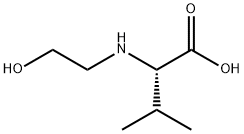 2-hydroxyethylvaline Struktur