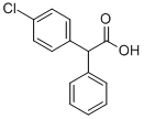 2-(4-CHLOROPHENYL)-2-PHENYLACETIC ACID Structure