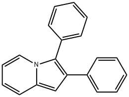 2,3-diphenylindolizine Struktur