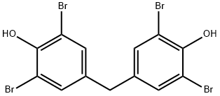 4,4'-methylenebis[2,6-dibromophenol]  Struktur