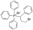 {(2-BROMOETHYL)BENZYL}TRIPHENYLPHOSPHONIUM BROMIDE Struktur