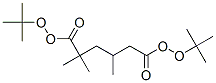 di-tert-butyl 2,2,4-trimethyldiperoxyadipate  Struktur