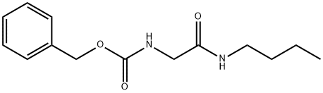 Benzyl N-[(butylcarbaMoyl)Methyl]carbaMate Struktur