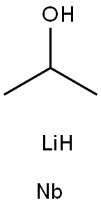 LITHIUM NIOBIUM ISOPROPOXIDE Struktur