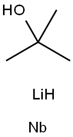 LITHIUM NIOBIUM TERT-BUTOXIDE Struktur