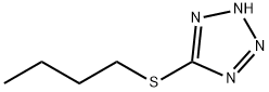 5-(N-BUTYLTHIO)-1H-TETRAZOLE Struktur