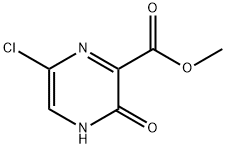 METHYL 6-CHLORO-3-HYDROXYPYRAZINE-2-CARBOXYLATE Struktur