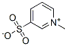 1-methyl-3-sulphonatopyridinium Struktur