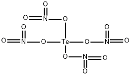 tellurium tetranitrate Struktur