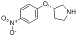 3-(S)-(4-NITROPHENOXY)PYRROLIDINE Struktur