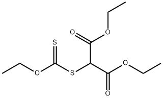 Propanedioic acid, 2-[(ethoxythioxomethyl)thio]-, 1,3-diethyl ester