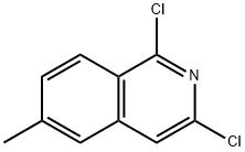 Isoquinoline, 1,3-dichloro-6-methyl- Struktur