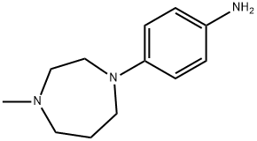 4-(4-methyl-1,4-diazepan-1-yl)aniline Struktur