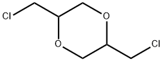 2,5-Bis(chloromethyl)-1,4-dioxane Struktur