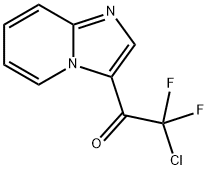 3-(Chlorodifluoroacetyl)imidazo[1,2-a]pyridine Struktur