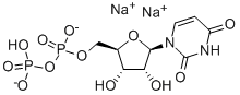 URIDINE 5'-DIPHOSPHORIC ACID SODIUM SALT Structure