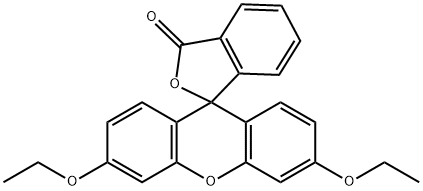 3',6'-diethoxyfluorescein Struktur