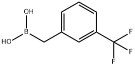 3-TRIFLUOROMETHYLBENZYLBORONIC ACID Struktur