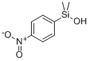 DIMETHYL(4-NITROPHENYL)SILANOL Struktur