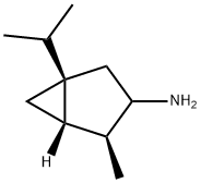 Bicyclo[3.1.0]hexan-3-amine, 4-methyl-1-(1-methylethyl)-, (1R,4S,5S)- (9CI) Struktur