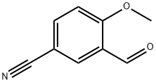 5-Cyano-2-methoxybenzaldehyde Struktur