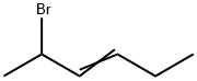 2-Bromo-3-hexene Struktur