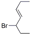 5-Bromo-3-heptene Struktur