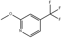 2-Methoxy-4-trifluoromethyl-pyridine Struktur