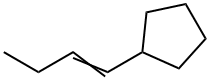 1-BUTENYLCYCLOPENTANE Struktur