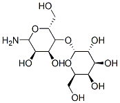 (2R,3R,4S,5R,6R)-2-[(2R,3R,4S,5R)-6-amino-4,5-dihydroxy-2-(hydroxymethyl)oxan-3-yl]oxy-6-(hydroxymethyl)oxane-3,4,5-triol Struktur