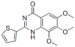 4(1H)-Quinazolinone,  6,7,8-trimethoxy-2-(2-thienyl)-  (9CI) Struktur