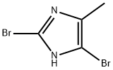 2,5-Dibromo-4-methylimidazole Struktur