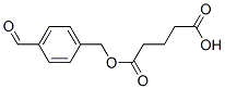 Pentanedioic acid, mono[(4-formylphenyl)methyl] ester (9CI) Struktur