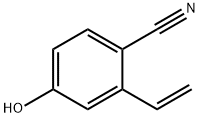 Benzonitrile, 2-ethenyl-4-hydroxy- (9CI) Struktur