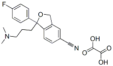 Escitalopram oxalate Struktur