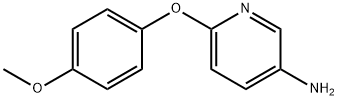 6-(4-methoxyphenoxy)pyridin-3-amine Struktur