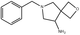 2-Oxa-6-azaspiro[3.4]octan-8-aMine, 6-(phenylMethyl)- Struktur